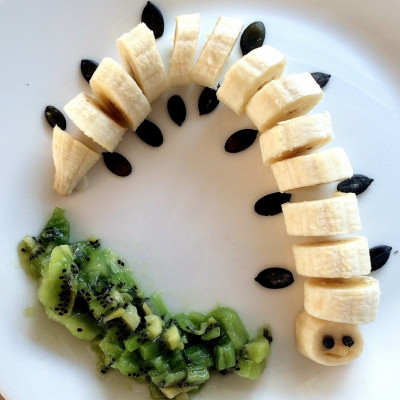 die Bananenraupe