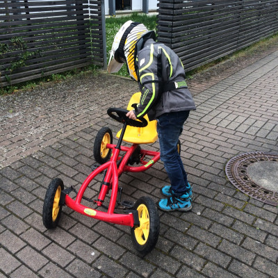 Rennfahrer-Profi -