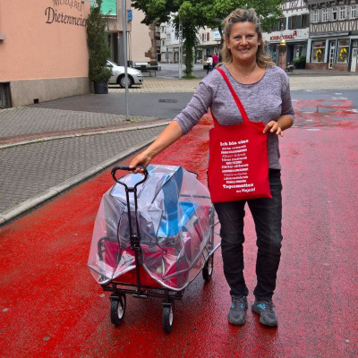 auf dem Kinderfest im Kleb
